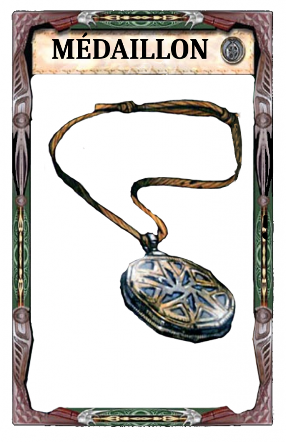 amulette de sihédron Dos